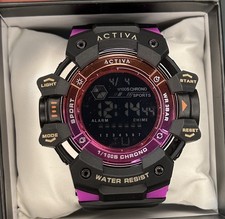 Activa x Invicta ACW8050MC-013 Digital Sport Watch 50mm NIB Chrono Timer