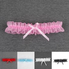 Sleek and Stylish Women's Thigh Ring Lace Garter Belt in Classic Colors