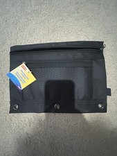Staples Brand Pencil Pouch 3 Ring with Mesh Pocket 2012 22624