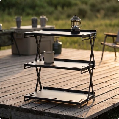 Vielseitiger klappbarer Regal Organizer | Tragbare, faltbare Aufbewahrungsregale,