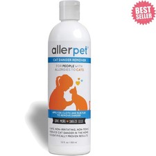 Allerpet Cat Dander Remover - 12 oz Skin  Fur Conditioner for Allergies