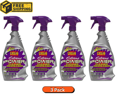 Extreme Power Cleaner/Degreaser for Vehicles, Engines and Garages - 4 Pack