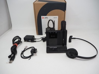 Poly Plantronics Savi 8200 Mono DECT Headset with Charging Stand (No Dongle)