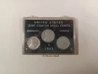 1943 Zinc Coated Penny set
