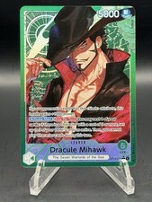 DRACULE MIHAWK - One Piece OP14-020 - AA Alt Art Leader - The Azure Sea's Seven