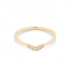 ete diamond Ring K10(YG) 0.6g 0.03