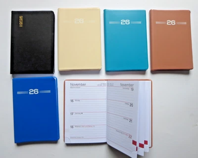 RIDO-IDÉ kleiner Taschenkalender 2026 Kalender 1 Woche = 2 Seiten rido ide A7 partner