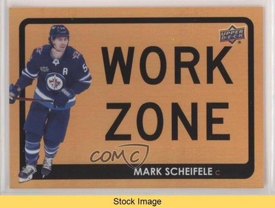 2021-22 Upper Deck Series 1 Work Zone Mark Scheifele #WZ-50 READ z6b