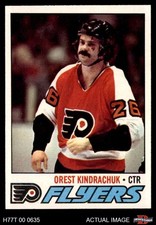1977 Topps #26 Orest Kindrachuk Flyers 6 - EX/MT