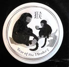 New Listing2016 Year Of Monkey Zodiac Perth Mint Australia Lunar-0.999 Silver 1 Oz Art Coin