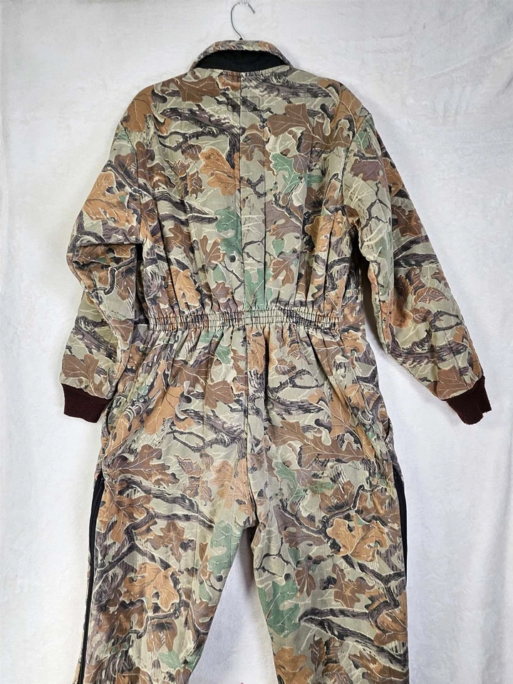 Monos camuflados para todo tipo de clima para hombre medianos con cremallera frontal manga larga Foto 2 de 4