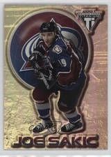 2000-01 Pacific Private Stock Titanium Joe Sakic #23 HOF