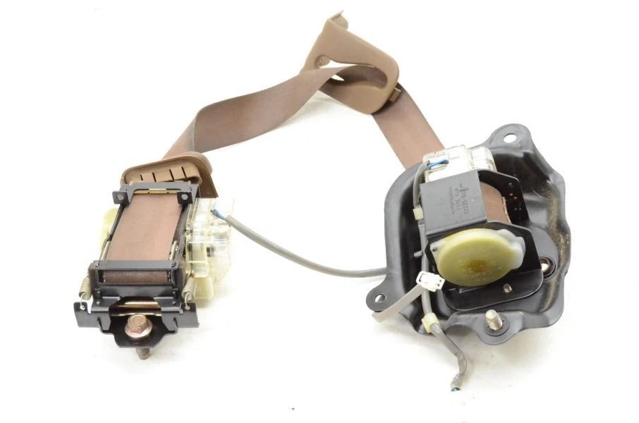 1990-1994 Nissan 300ZX Z32 Driver Left Rear Tan Seat Belt Retractor Foto 3 de 4