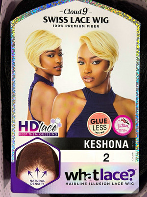What Lace Cloud 9 Swiss Lace Glueless Synthetic Wig - Keshona 2