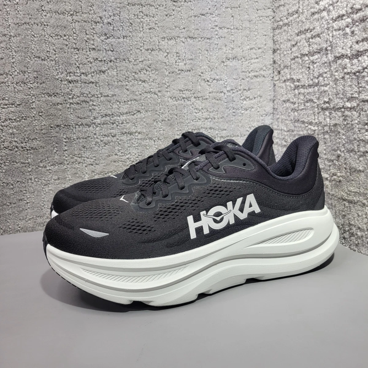Hoka One One HOKA Bondi X Black White for sale | eBay