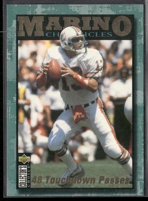 Dan Marino 1995 Collector's Choice Marino Chronicles #DM3 Miami Dolphins