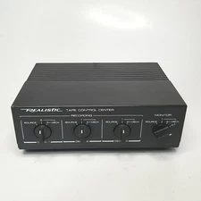 Realistic Tape Control Center Three Deck Model 42-2115 Radio Shack Vintage