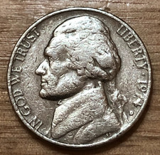 1974 USA Nickel Five Cent "D" Mintmark  YFP6/39