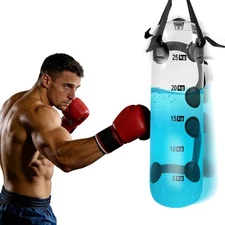 Water Punching Bag, Weights Aqua Dual-Purpose, Workout Sandbag Alternative St...