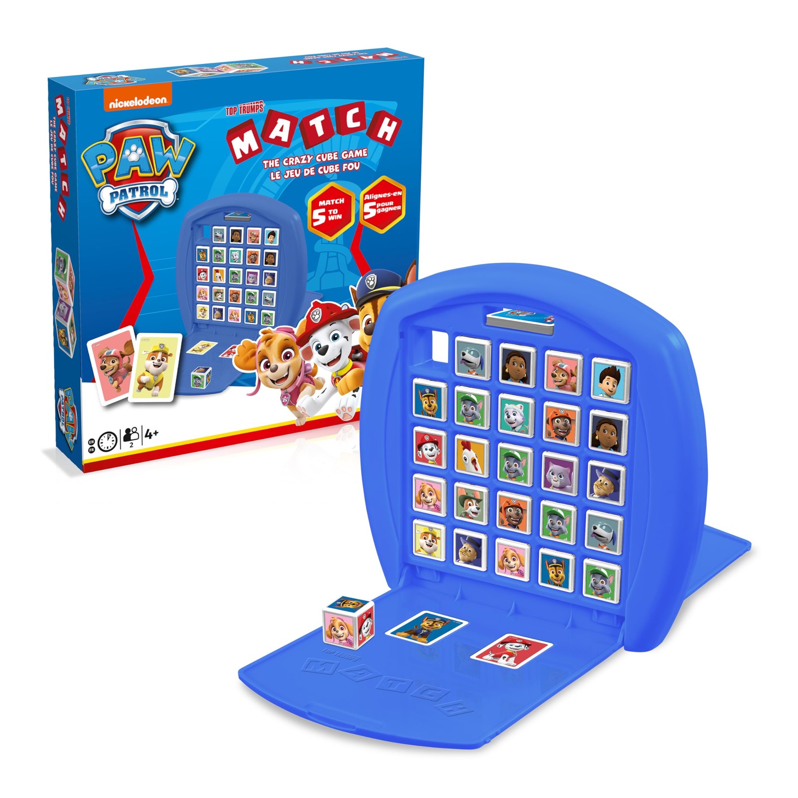 Top Trumps Match Game Paw Patrol - Family Board Games for Kids and Adults -