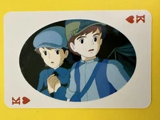 Sheeta K heart Laputa: Castle in the Sky Playing Poker card Japan Animage Ghibli
