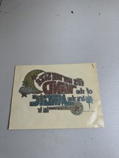 Vintage Glitter Iron On Transfer Over It's Not The Size Of The Want Is The Magic