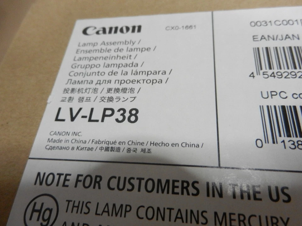 Canon LV-LP38 Osram проектор голая лампа - Изображение 2 из 2