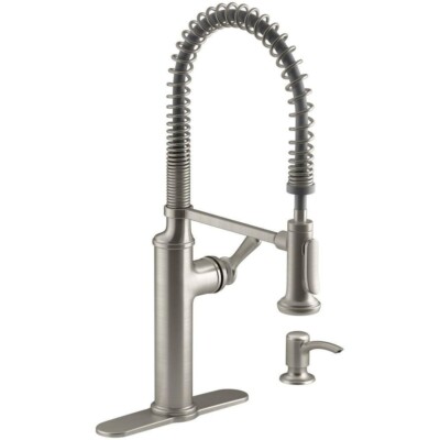 Kohler Sous Pro Pull-Down Kitchen Faucet Vibrant Stainless R10651-SD-VS