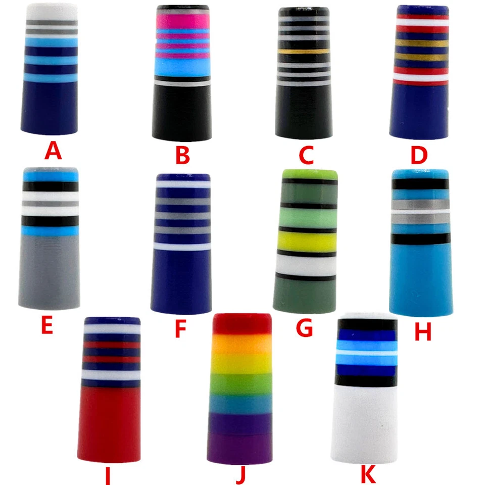 10 stücke Hard PVC Golf Shaft Ferrule Für Eisen Wedge Club Tip.355 9.1*30*14mm - Bild 2 von 3