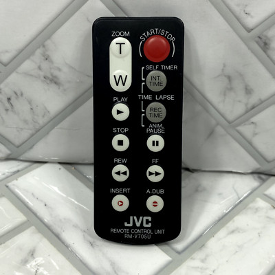 JVC RM-V705U RMV705U Remote Control Video Camera Tested & Works SEE VIDEO