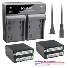 Kastar Battery Quick Charger for Sony NP-F990 CCD-TR8100 CCD-TR845 CCD-TR913