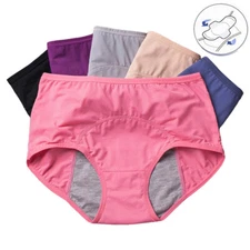 3 Pack Women's UNDERWEAR  Period Panties Menstrual Underwear lot   SIZE