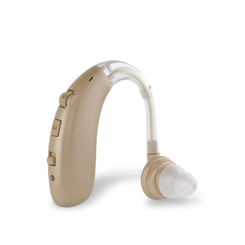 Digital Hearing Aids Rechargeable Behind Ear BTE Sound Voice Amplifier