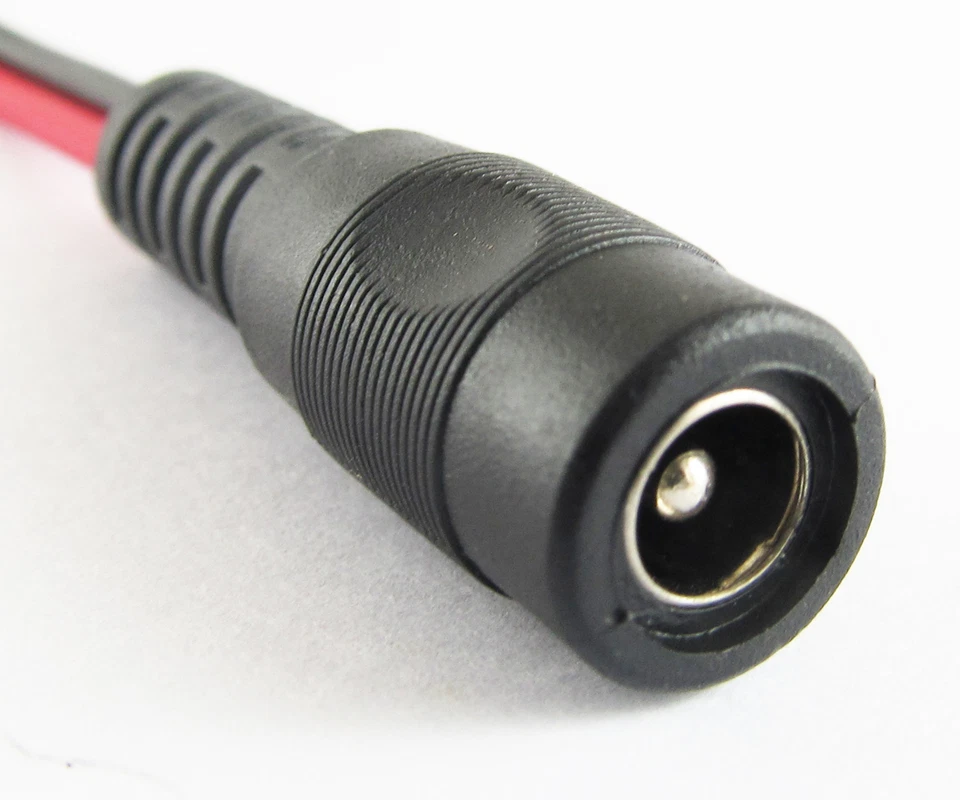 5 sets 30cm/1F Gold Plated 4mm Banana Plug to 2.1x5.5mm DC Female DC Power Cable - Image 4 of 4