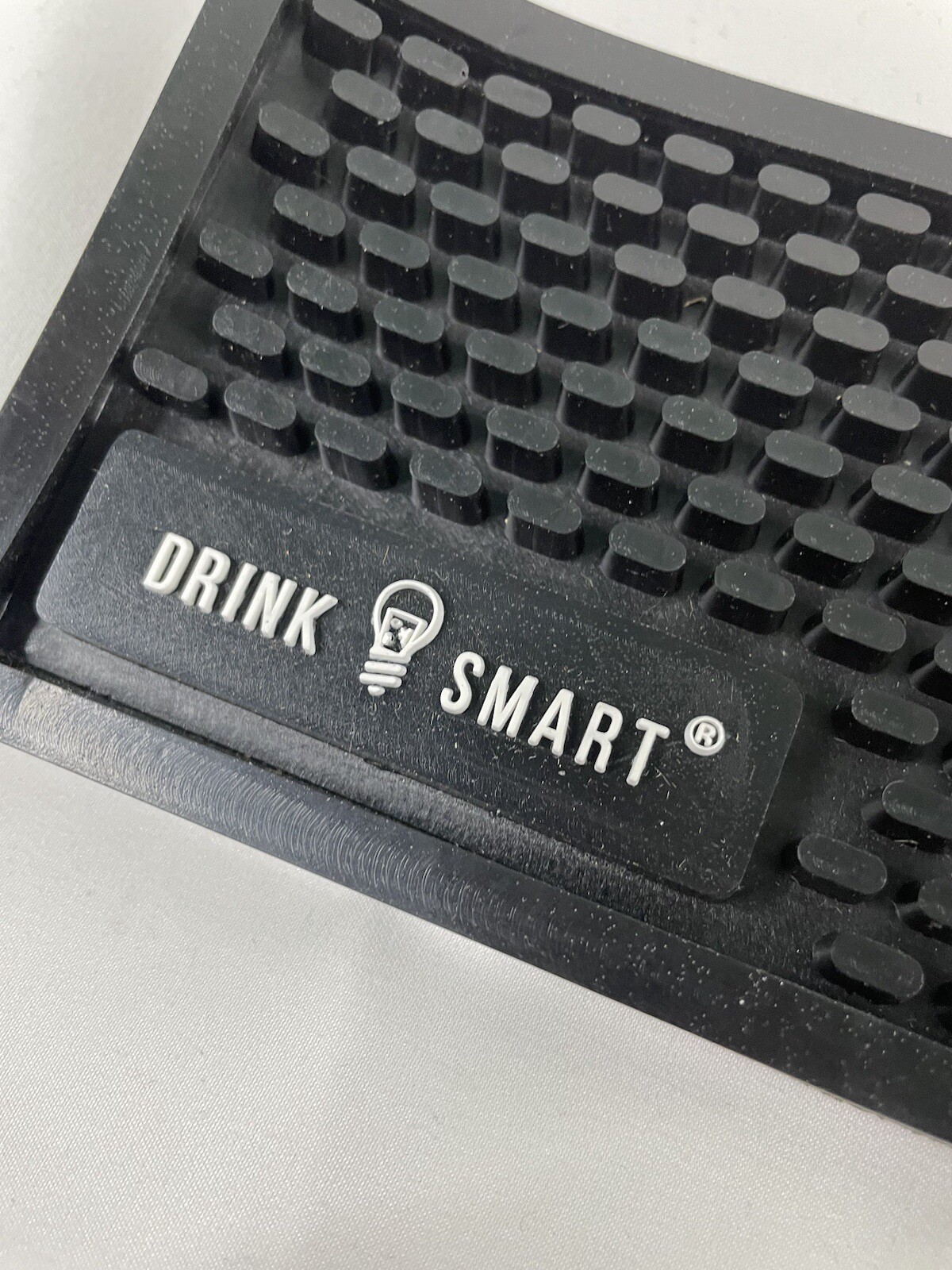 Jim Beam Bar Mat Rail Spill Bartending Rubber Drip Bar 24x3.5x.5 Inches