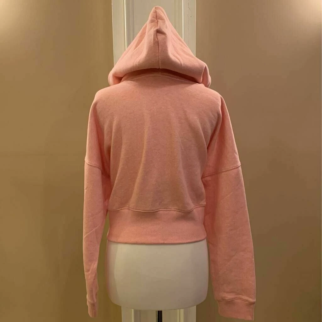 Adidas coeeze cropped hoodie pink cheap