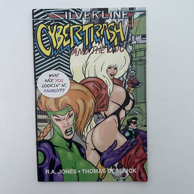 #ad #ad Silverline Comics Cybertrash and the Dog #1 FN Thomas Derenick R.A. Jones 1998 $9.99