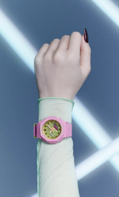 CASIO G-SHOCK GMA-S2100BS-4AJF Vibrant Pink and Green 