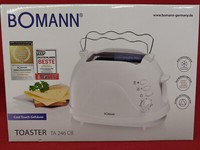 Bomann Ta 246 Cb Toaster Mit BröTchenaufsatz Und KrüMelschublade In Weiß