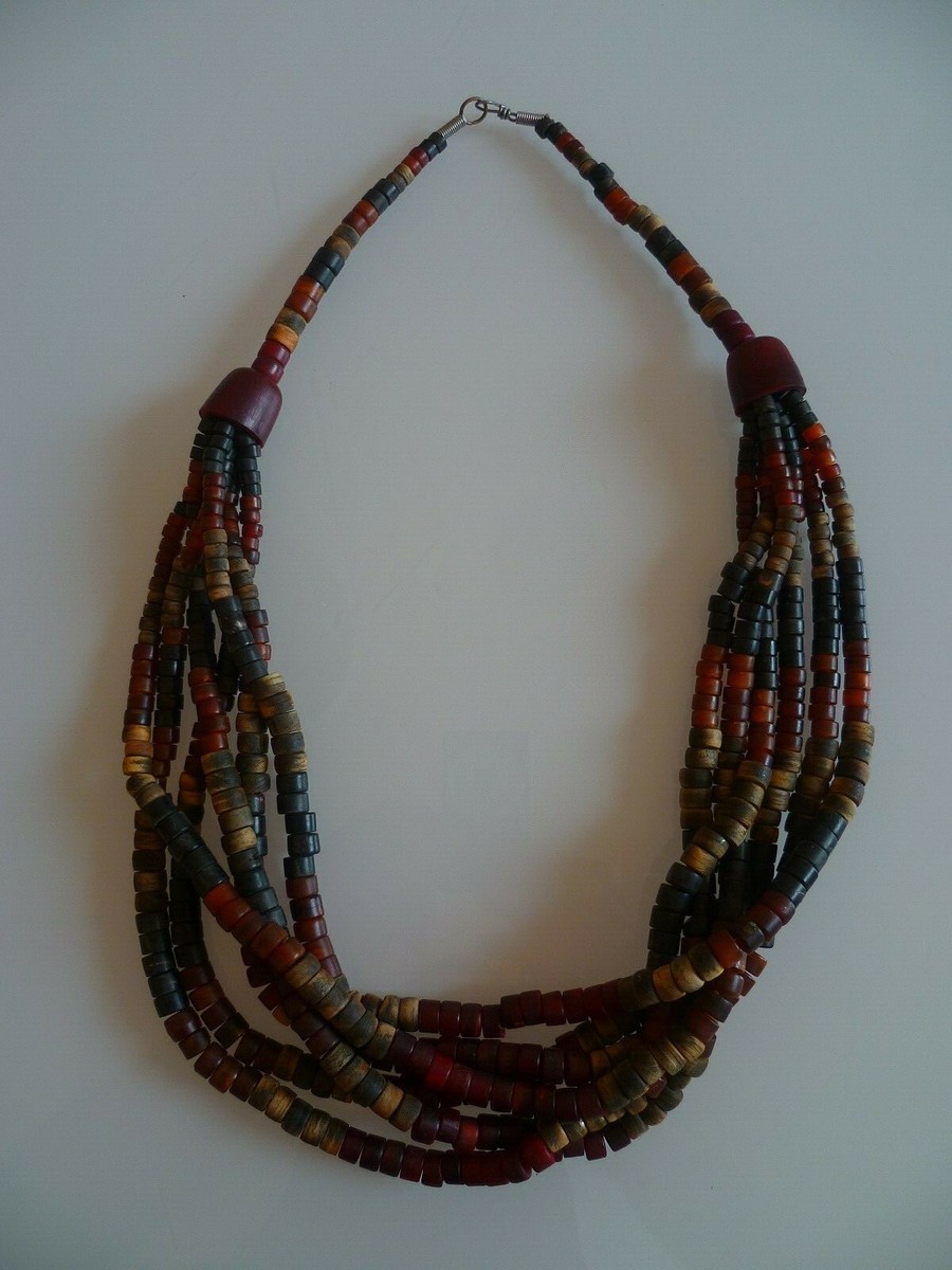 Collier Ancien Attribué à Catherine Noll - Bijou Vintage En Matière Naturelle, Occasion