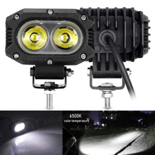 4inch 6000LM LED Work Pods Light Bar Spot Truck Offroad 4WD Driving Fog Light