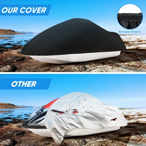 NEVERLAND Jet Ski Cover 135"-145" Outdoor Storage Dust Protector Waterproof - Bild 4 von 8