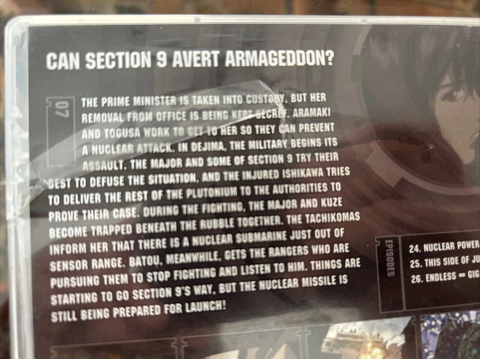 Anime 10 DVD Pack - Burn Up W, Naruto, Ghost in the Shell, Samurai VGC FREE POST - Image 4 of 4