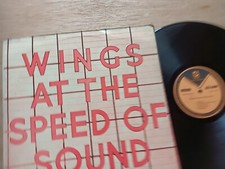 Paul McCartney WINGS At the Speed Of Sound RARE Malaysia Unique Label 12" LP