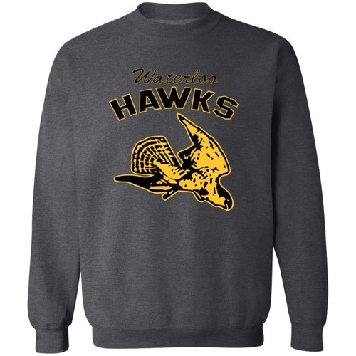 Waterloo Hawks Sweatshirt Crewneck Pullover | NBA Basketball Team - Picture 7 of 7
