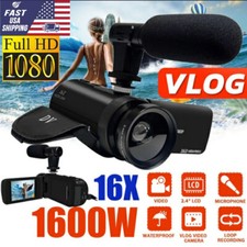 New HD 1080P Digital Video Camera Video Recorder DV Video Recorder Microphone US
