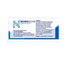 60'S NEUROBION Vitamin B Complex B1 B6 B12 For Nerve Improvement & Pains