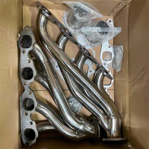 Shorty Headers For Chevy GMC Big Block BBC 366 396 402 427 454 C10 Chevelle 7.4L - Picture 1 of 8