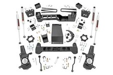 Rough Country 6 Lift Kit With M1 Shocks For 01-10 Sierra Silverado 2500hd 4wd