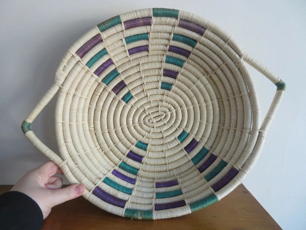 Hand woven basket wall art new arrivals